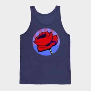 Red Rose Tank Top